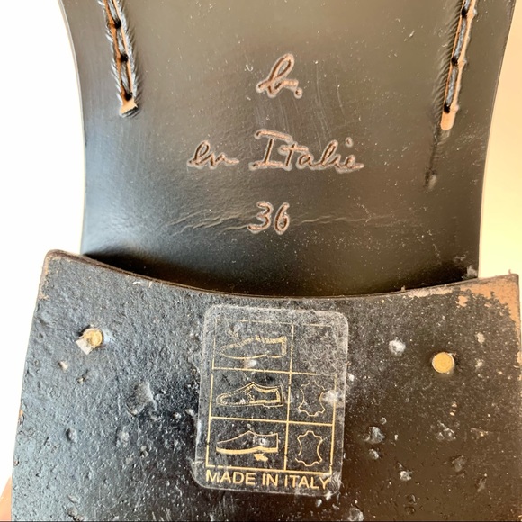 ADOLFO CARLI Italian Leather Gray Oxfords—SZ. 6 - Picture 12 of 16